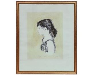 45. Lila Copeland American, 1912 Head of a Girl