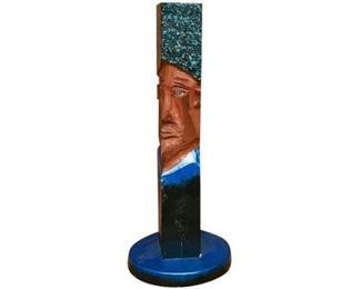 64. David Ricketts Dream Shifter Folk art Totem