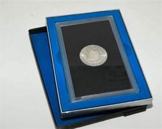 74. 1884 CC Morgan Dollar Unc with COA