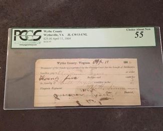 Civil War Money