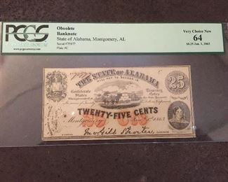Civil War Money
