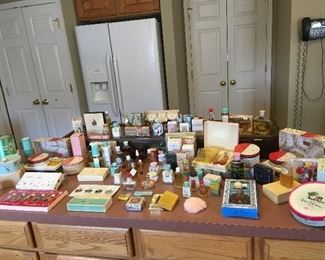 Antique & Vintage Perfumes ,Powder Boxes.etc...