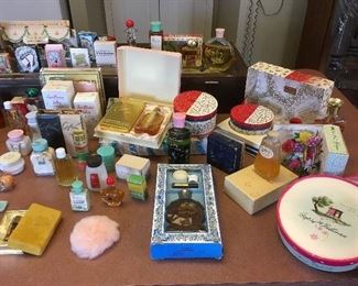 Antique & Vintage Perfumes ,Powder Boxes.etc...