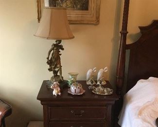Nightstand, Lamp,etc...