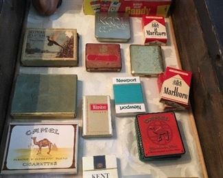 Antique & Vintage Cigarette Items.