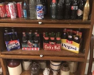 Antique & Vintage Soda Items. Coca Cola,Pepsi,etc.. Crocks.