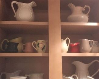 Antique & Vintage Pitchers, Creamers