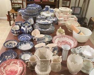 Antique & Vintage Transfer Ware, Lenox,etc...