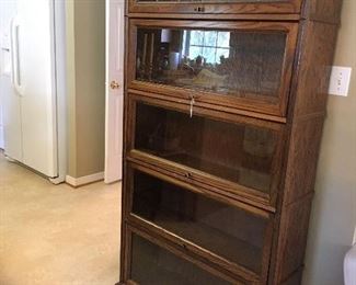 Oak Lawyers Cabinet. Book Case