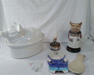 Pig collectibles