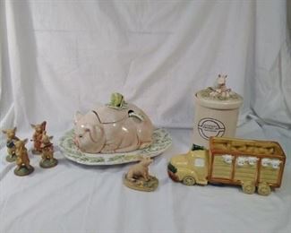 Pig collectibles