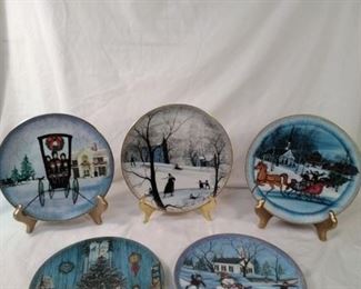P. Buckley Moss plates