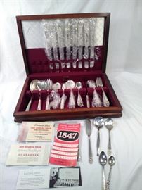 silver plated silverware
