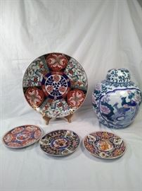 Oriental plates