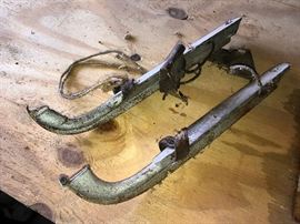 Antique ice skates