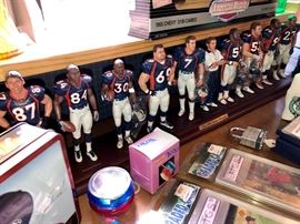 1998 Denver Broncos lineup by Danbury Mint