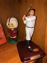 Babe Ruth figure by Danbury Mint