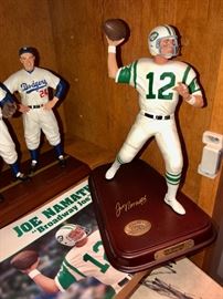 Joe Namath figure by Danbury Mint
