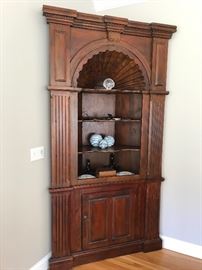 Stunning corner cabinet