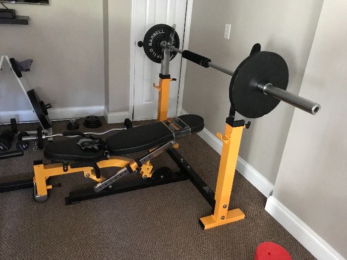 Multi-station bench press