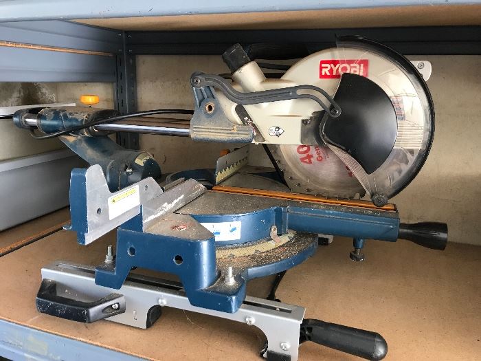 Ryobi power mitre saw