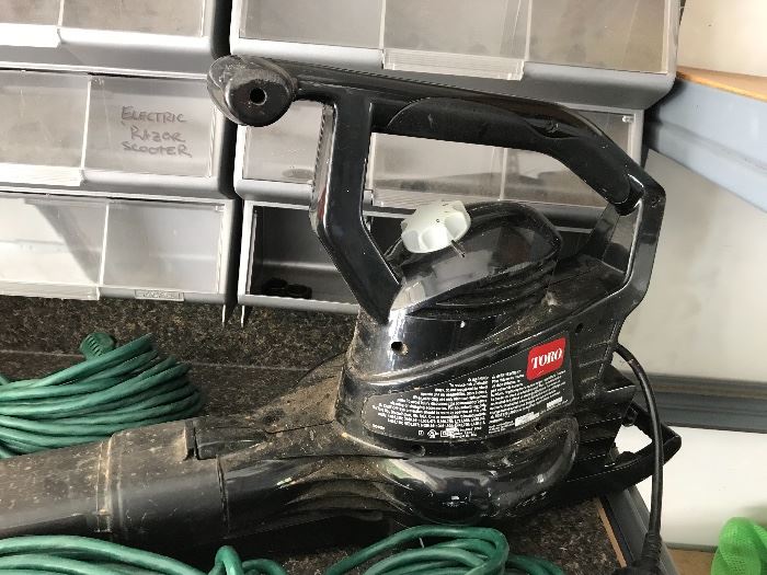 Toro electric blower