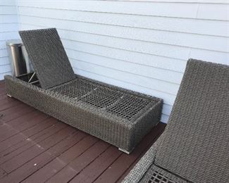 Pair of lounge chairs