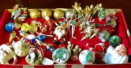 vintage Japanese Christmas ornaments
