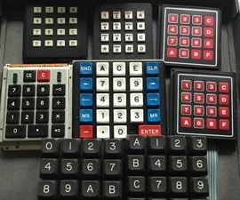 early computer key pads