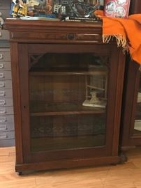 small Eastlake curio cabinet