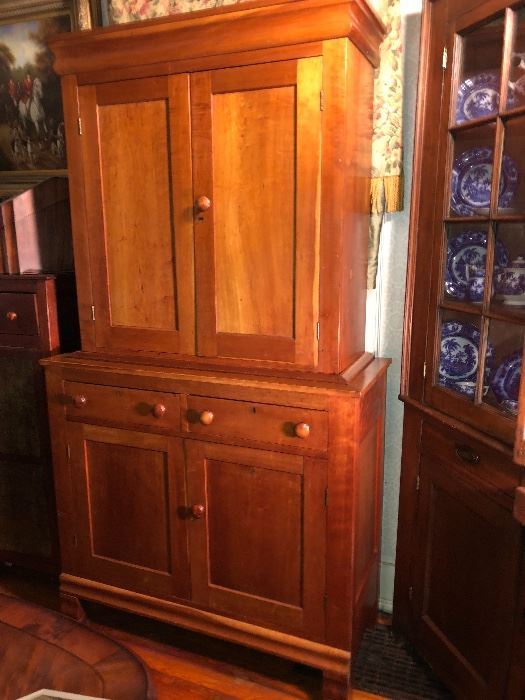 Kentucky cherry blind door Jackson Press, circa 1830