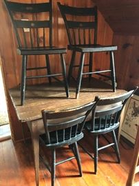 Primitive sugar table, circa 1820