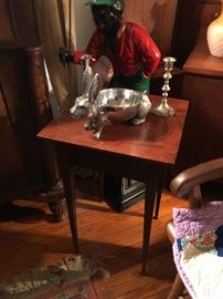 Period Hepplewhite Kentucky cherry table, circa 1800