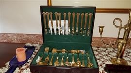 silverplate flatware set