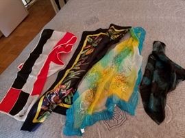 silk scarves