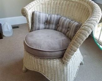 wicker chair