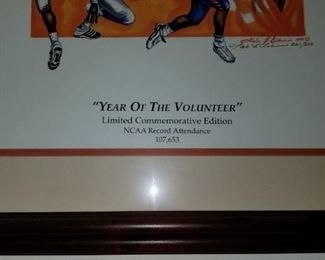 "Year of the Volunteer" Print signed Gale Osborne
261/500