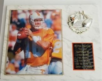 Peyton Manning plaque