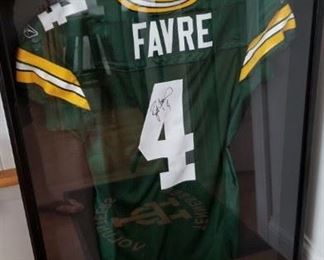 Brett Favre autographed jersey