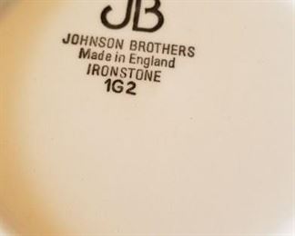 Johnson Brothers Service for 20 with 2 missing coffee cups