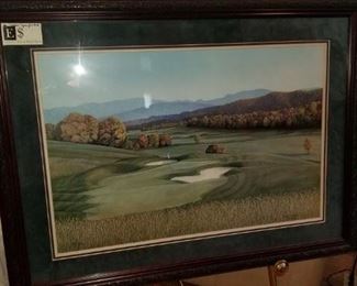 Spangler golf print