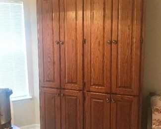 Double cabinet in kitchen