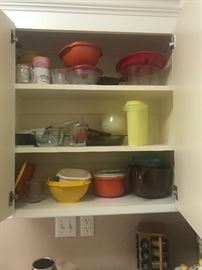 Lots of Tupperware