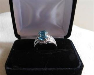 Madagascar Apatite Ring 1.75 ct.