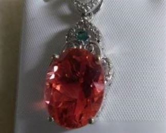 Papaya Quartz Color Change Alexandrite