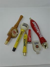 Assorted Domestic Beer Taps