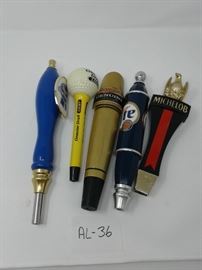 Assorted Domestic Beer Taps