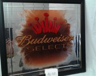 Budweiser Select Mirror