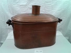 Copper Boiler with Still Style Lid