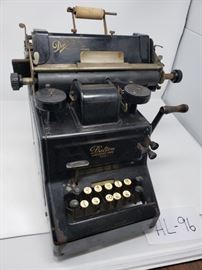 Dalton Vintage Adding Machine